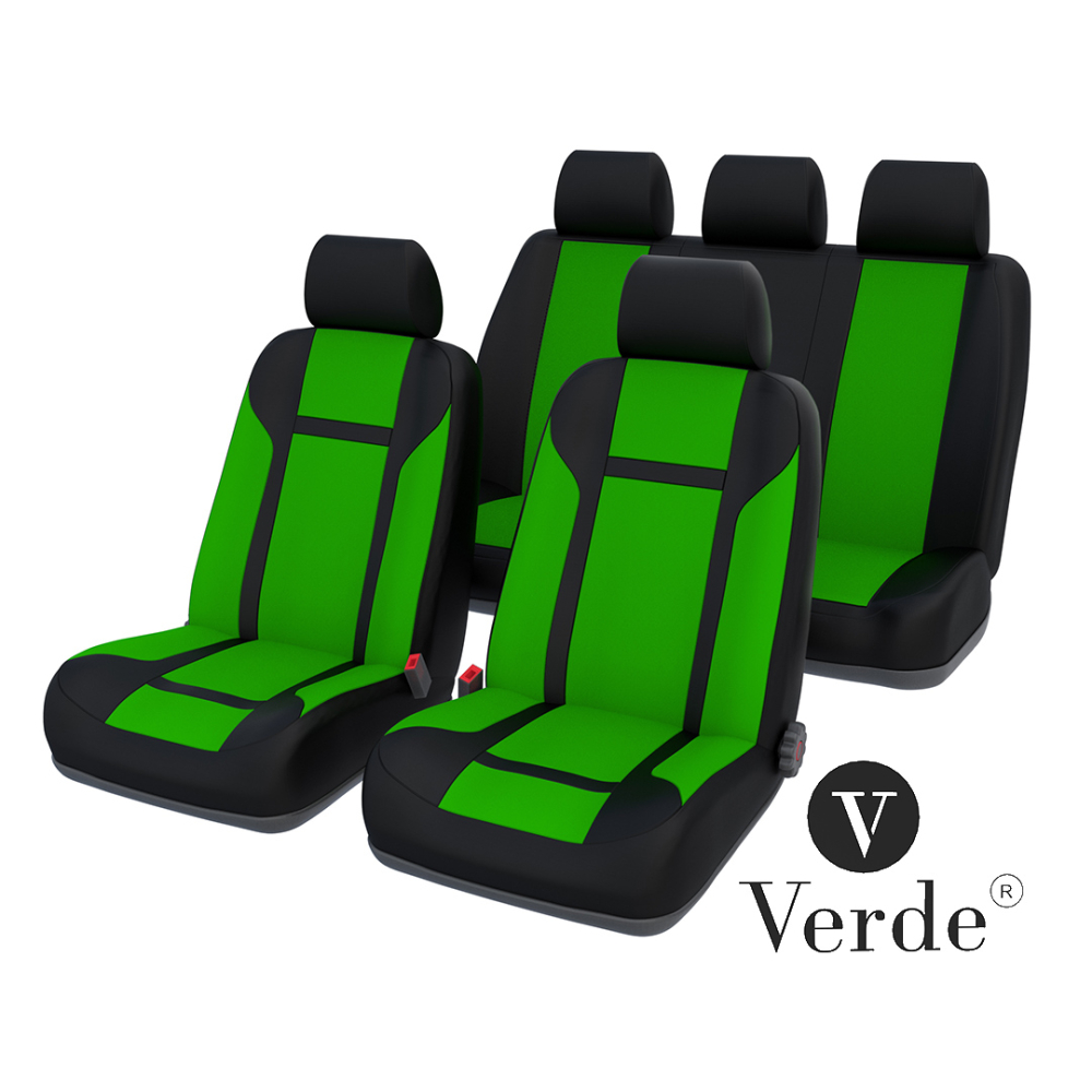 Авточохли Verde Доміно "B"зелений