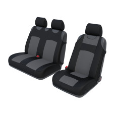 Авточохли Verde Майка 2+1 т-сіра 5%