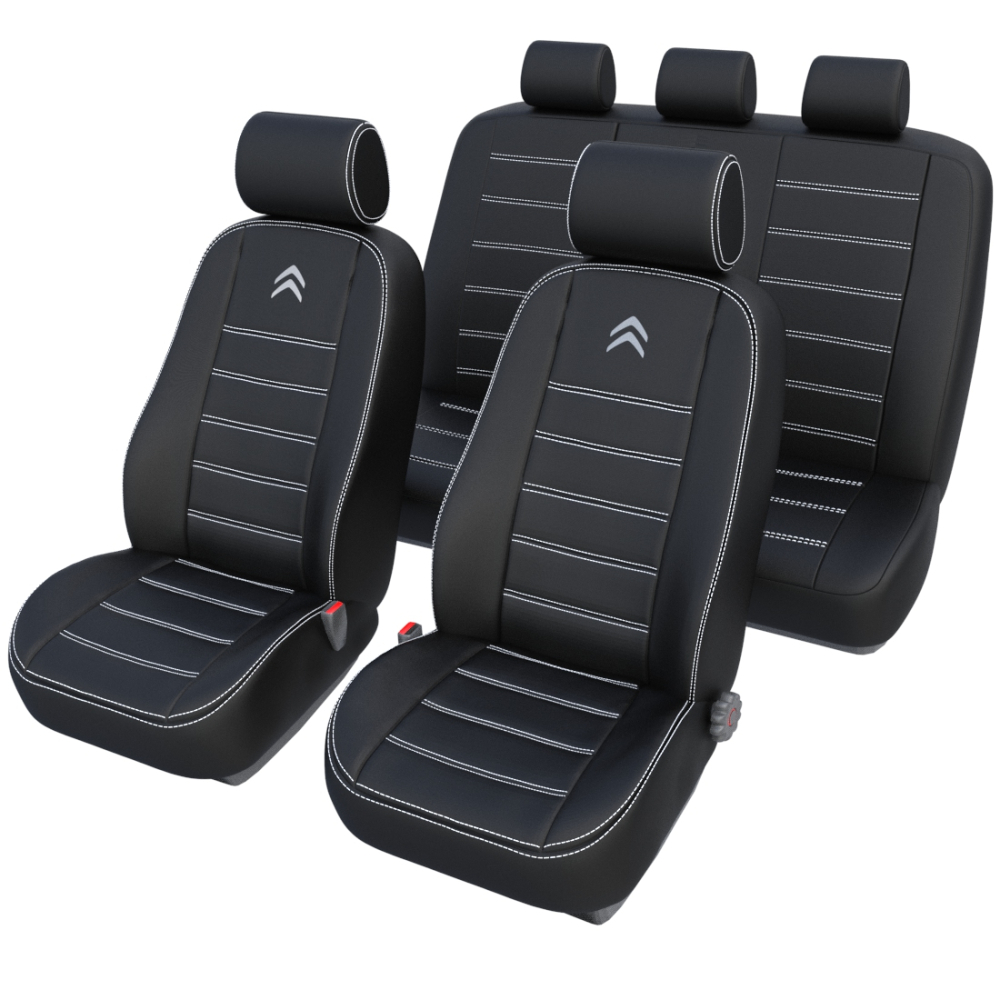 Citroen C-Zero EV 2009-2020рр. (хетчбек) (airbag, спинка 1/2., 4 підгол.)
