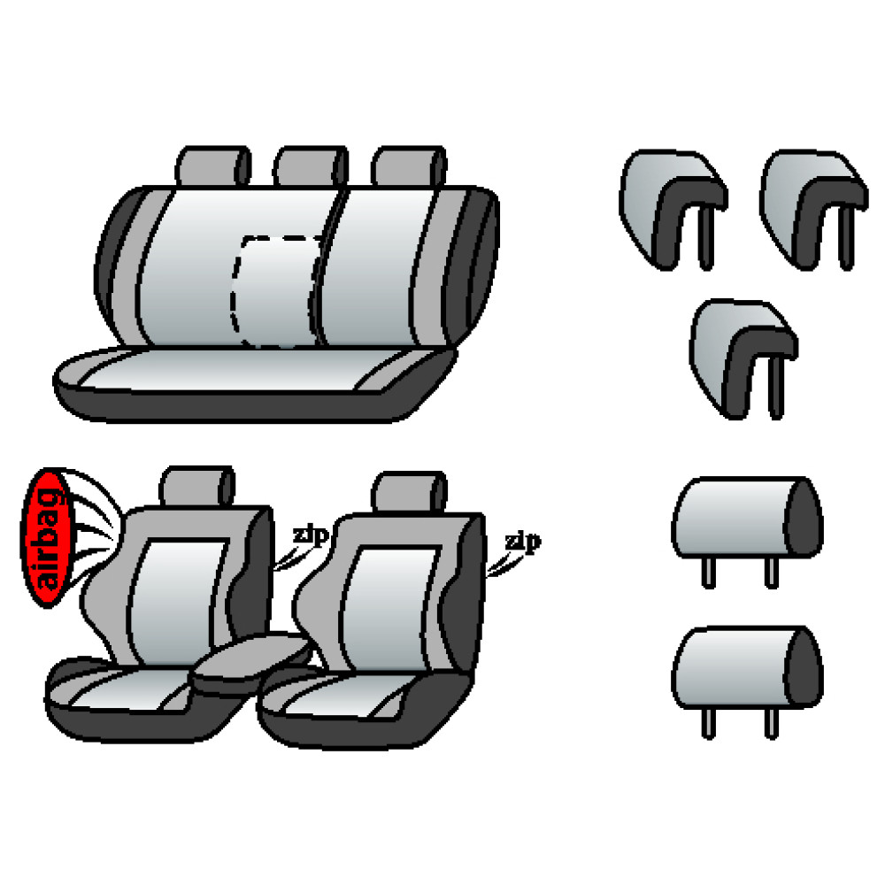 AUDI A4 (B-6) 2000-2004рp. (седан) (Recaro,airbag,сп. 1/3,крила, пер. і задн.під