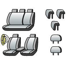 AUDI Q3 (8-U) 2011-2018рр. (універсал) (airbag, сп. 1/3, пер. підл., 5 підгол.)