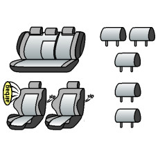 AUDI A4 (B-5) 1994-2001рр. (унівесал) (Recaro,airbag,сп. 1/3,крила, задн. підл.