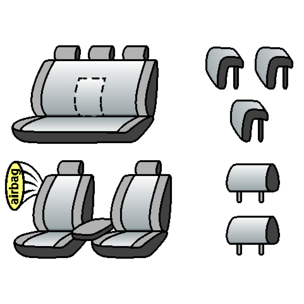 AUDI A4 (B-7) 2004-2008рр. (седан) (airbag, сп.і сид.суц,передн. і задн. підл. 5