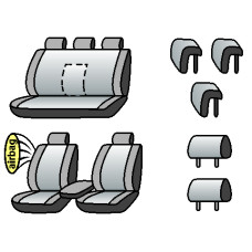 AUDI A4 (B-7) 2004-2008рр. (седан) (airbag, сп.і сид.суц,передн. і задн. підл. 5