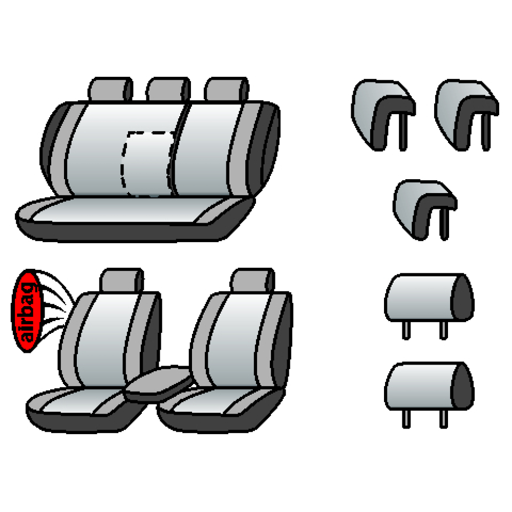 AUDI A4 (B-6) 2001-2004рр. (універсал) (airbag, сп. 1/3, крила,передн. і задн. п