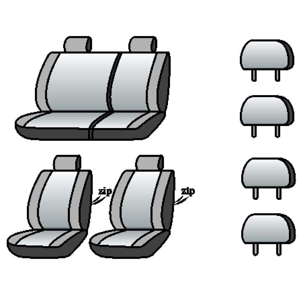 CHERY Amulet 2003-2010рр. Sedan (сп. і сид. 1/3., 4 підгол.)