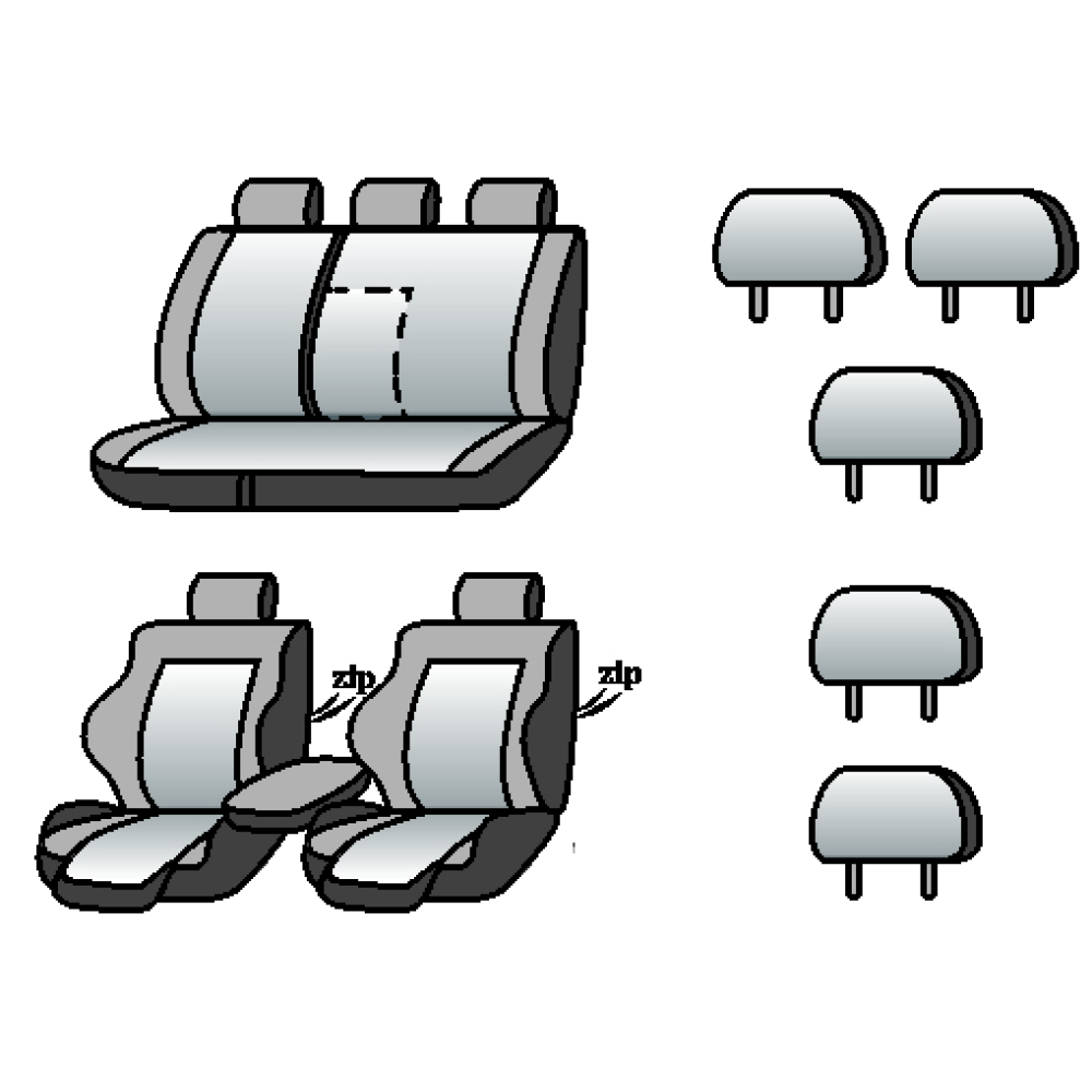 CHERY Tiggo 4 2018р> (універсал) (Recaro, перед. і задн.підлок.,сп. 1/3, 5 підго