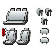 CITROEN Nemo 2008-2017рр. (мінівен) (airbag, сп. і сид. cуц., 5 підгол.)