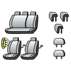 CITROEN C3 2009-2016рр. (хетчбек) (airbag, сп. 1/3, 5 підгол.)