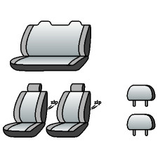 CHEVROLET Aveo (T200)(з вбудов. підгол.)(корейська версія)2002-2008рр.(хетчбек)(