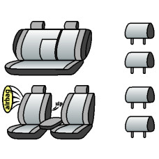 CHEVROLET Cruze (USA) 2008-2016рр. (седан)(airbag, сп.1/3, крила, пер.і задн.під