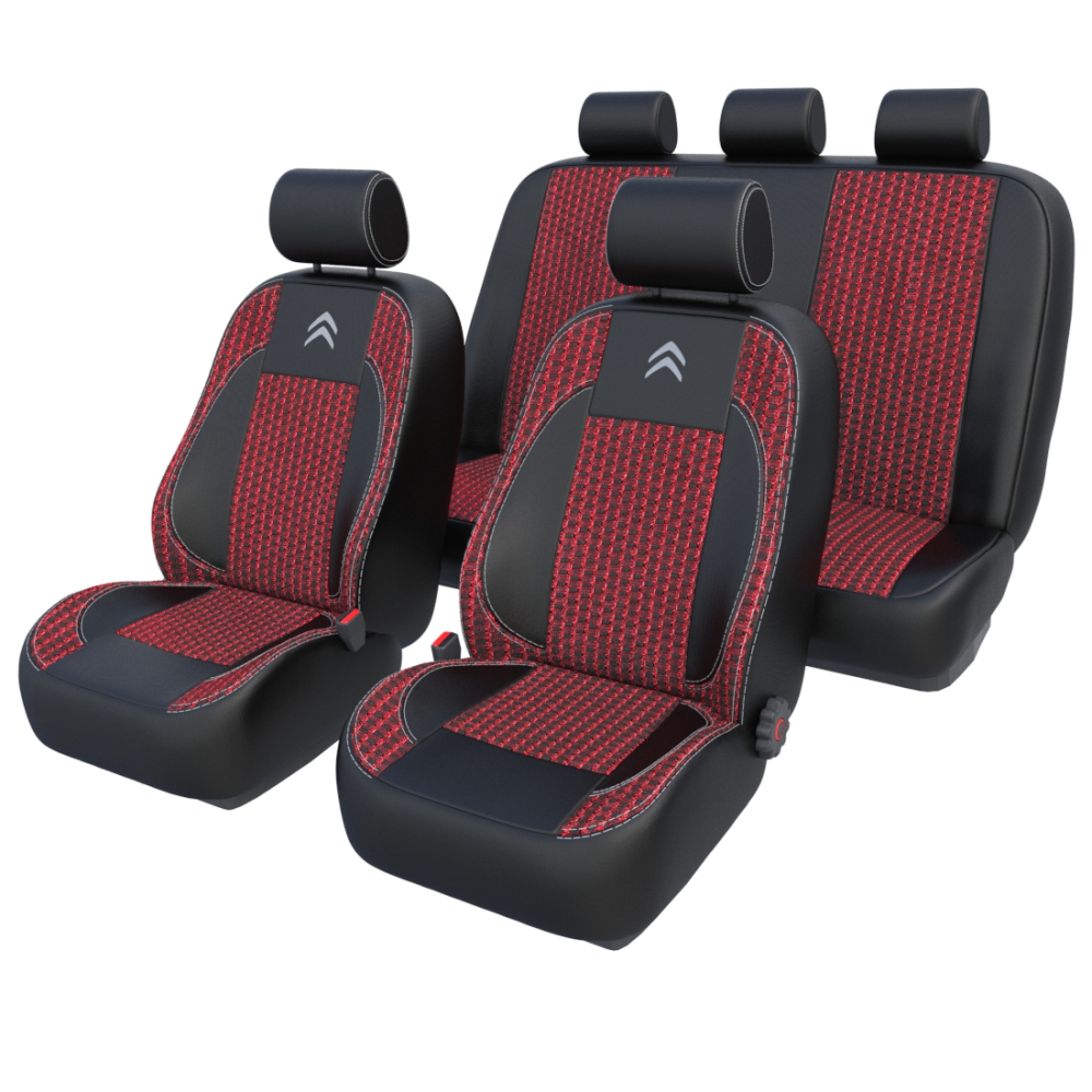 Citroen C-Zero EV 2009-2020рр. (хетчбек) (airbag, спинка 1/2., 4 підгол.)