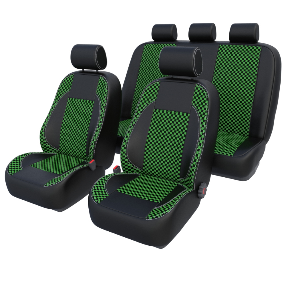 Авточохли Verde (ЕКО) В_6 зелений