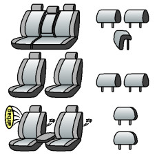 KIA Sorento (UM)(USA)2018-2020рр.(універсал)(7 місць)(airbag,сп. і сид.1/3,пер.і