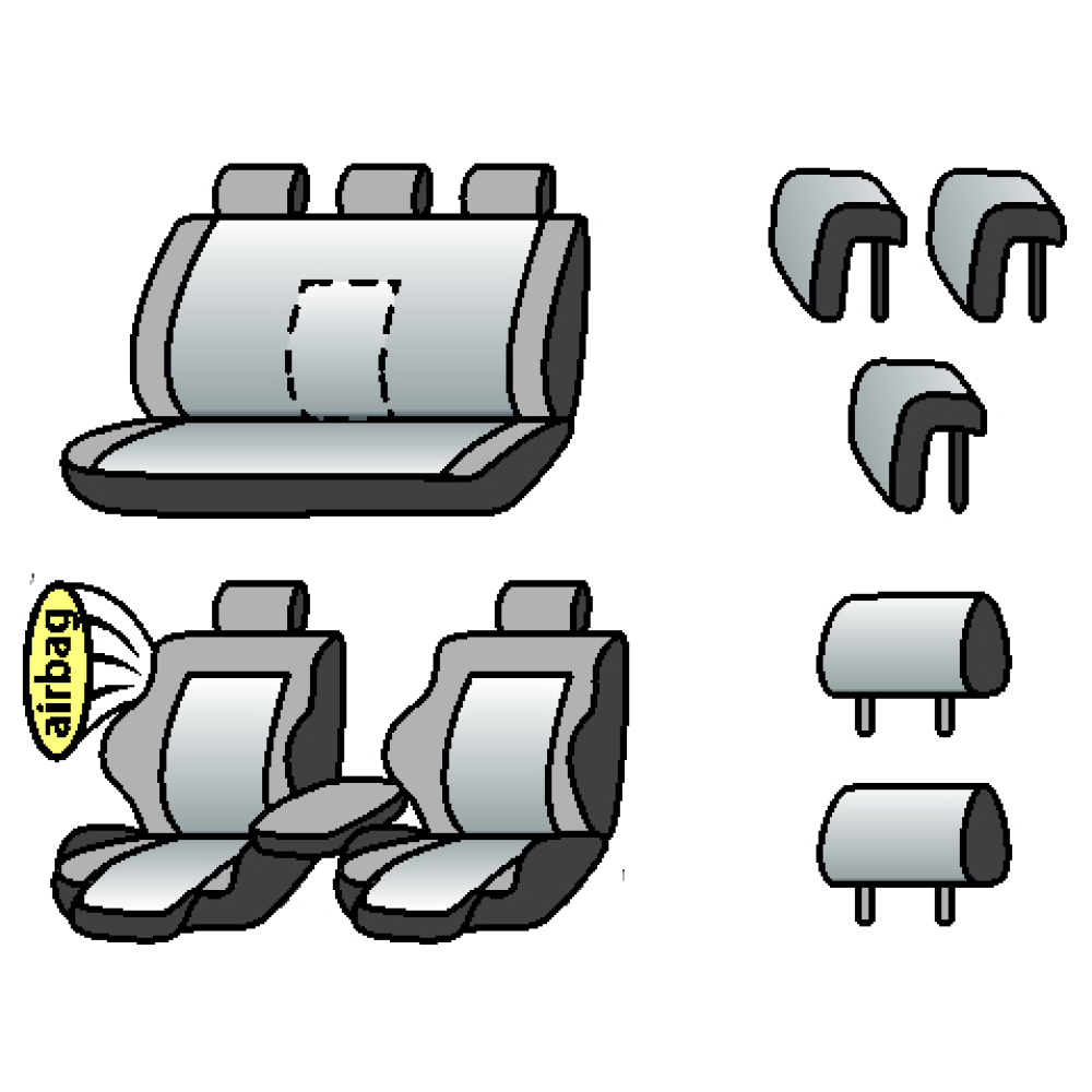 LEXUS Is 2005-2008рр (седан) (Recaro,airbag, сп 1/3,пер. і задн. підлок.,5 підго