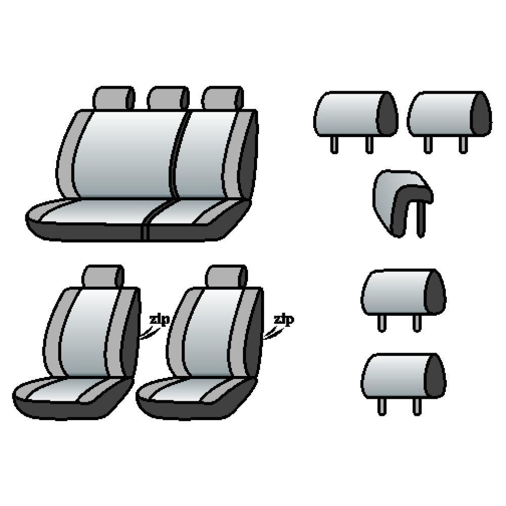 Land Rover Freelander 2003-2006рр. (універсал) (сп. і сид. 1/3, 5 підгол.)