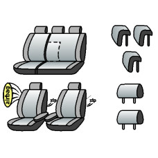 Land Rover Freelander 2006-2014рр.(універ.)(airbag,2пер.вн.підлок.,задн.підлок.,