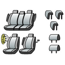 MAZDA 5 2005-2010рр. Minivan (5 місць)(airbag, 5 підгол.)