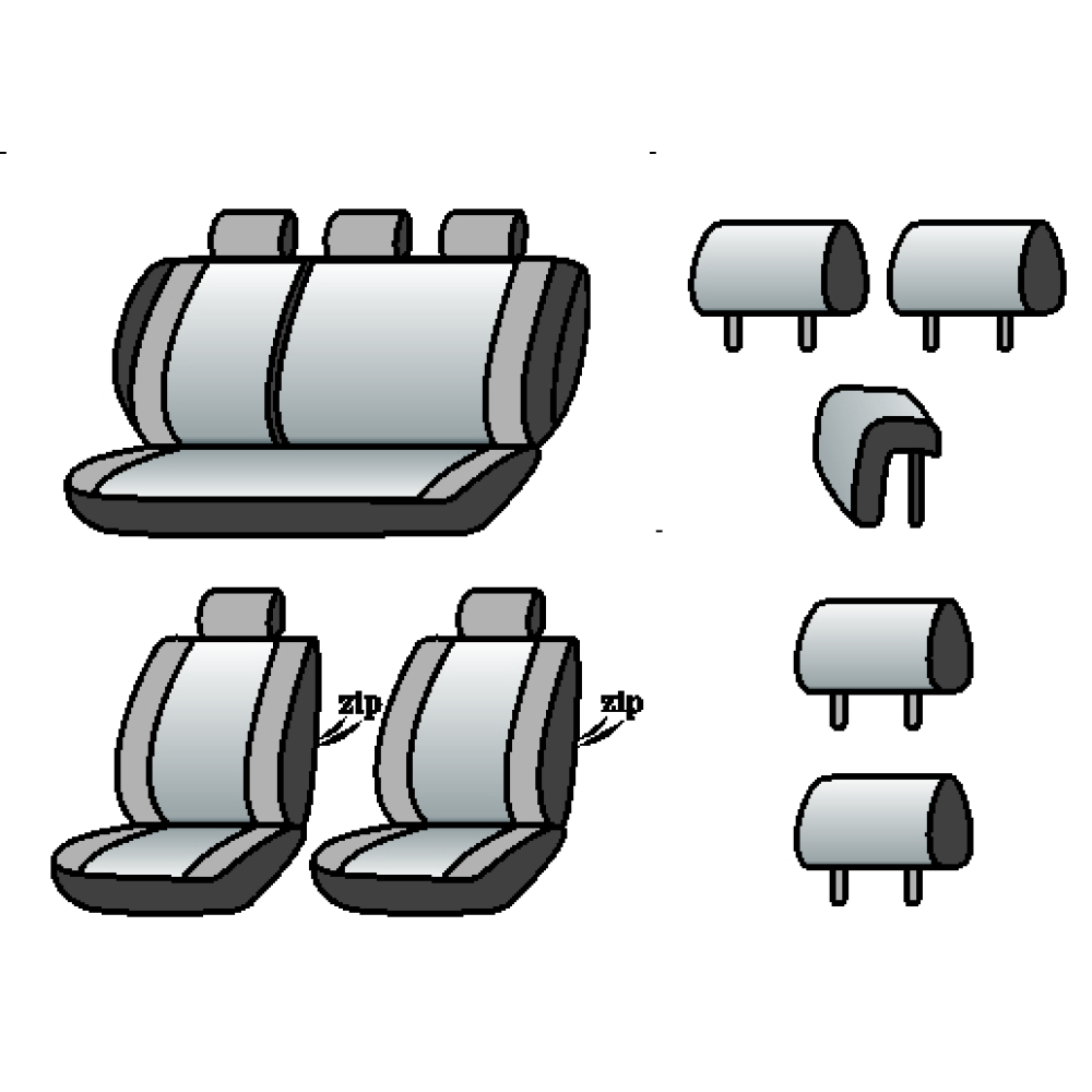 MITSUBISHI Carisma 2000-2004рр. (седан) (сп. 1/3, крила, 5 підгол.)