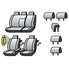 MITSUBISHI Grandis 2003-2011рр.(5 місць)(minivan)(airbag,сп. і сид.1/3,2 пер. і
