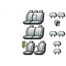 MITSUBISHI Outlander III 2015-2018рр.(7 місць)(універсал)(airbag, сп.і сид.1/3,