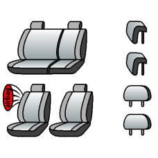 MITSUBISHI Colt 2004-2012рр. (хетчбек) (сп. і сид. 1/3, 4 підгол.)
