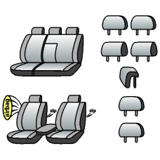 NISSAN X-Trail (I) 2001-2007рр. Wagon (airbag,сп. і сид. 1/3, пер. і задн.