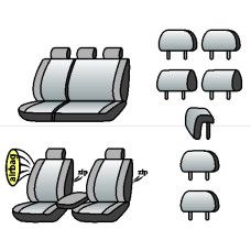NISSAN X-Trail (I) 2001-2007рр. Wagon (airbag, сп. і сид. 1/3, пер. підлок