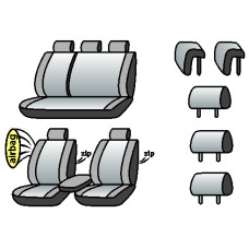 NISSAN Leaf 2017р> (хетчбек) (airbag,пер. підлок, сп. 1/3, 5 підгол.)