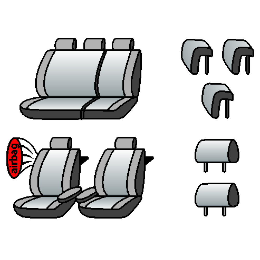 PEUGEOT Partner >2008р (мінівен) (airbag, 2 внутрішні передні підлок., сп. і сид
