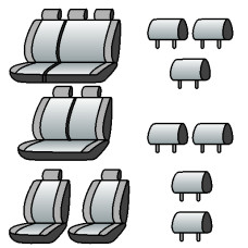 RENAULT DACIA Logan 2004-2012 wagon  7 seats