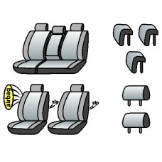 SEAT Toledo III 2004-2009рр. (хетчбек) (airbag, сп. і сид. 1/3, задн. підлок., 5