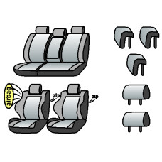 SEAT Altea 2004-2009рр (хетчбек) (recaro,airbag,задн. підлок., сп. і сид. 1/3.,5