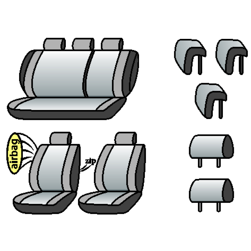 SUBARU Outback 2003-2009рр. (американська версія) (універсал) (сп. 1/3, крила, 5