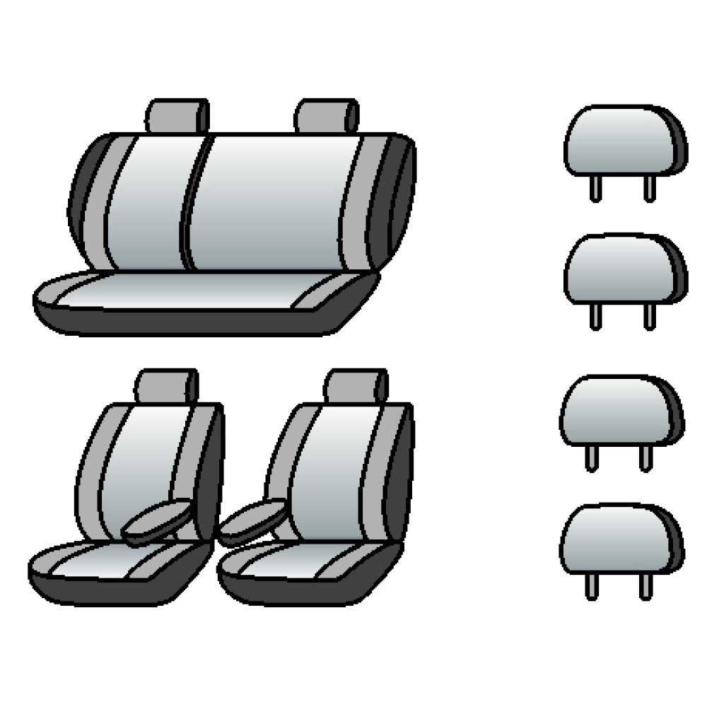 SUBARU Forester (SF) 1997-2002рр. (універсал) (2 пер. підл., сп. 1/3,крила, 4 пі