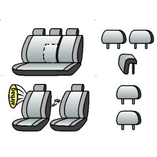 SUBARU Forester (SJ)(американська версія)2012-2018рр.(універсал)(airbag,сп.1/3,