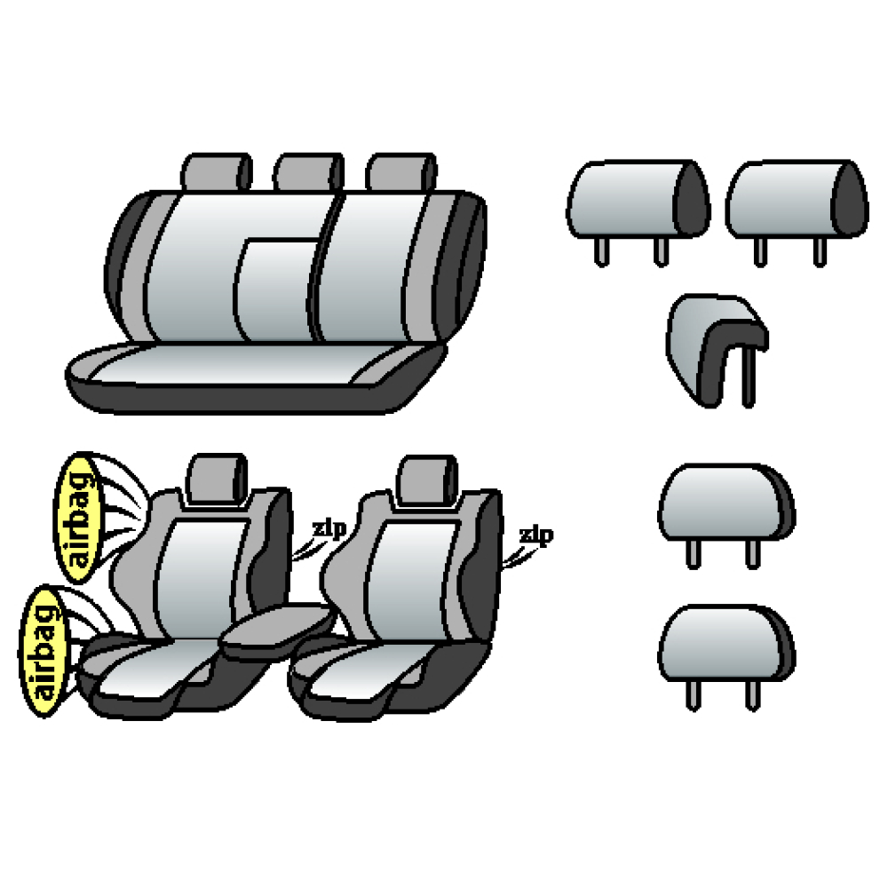 SUBARU Outback 2019-2022рр. (універсал) (recaro, airbag, сп.1/3, передн.і задн.п