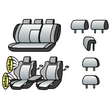 SUBARU Outback 2019-2022рр. (універсал) (recaro, airbag, сп.1/3, передн.і задн.п