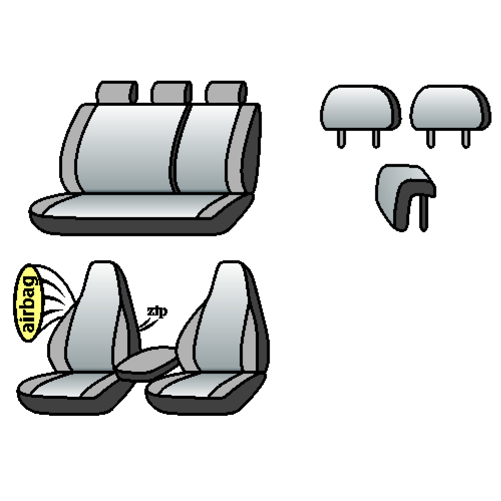 Subaru Impreza XV 2010-2012рр. (універсал) (airbag,пер підлок, сп. 1/3, 3 підгол